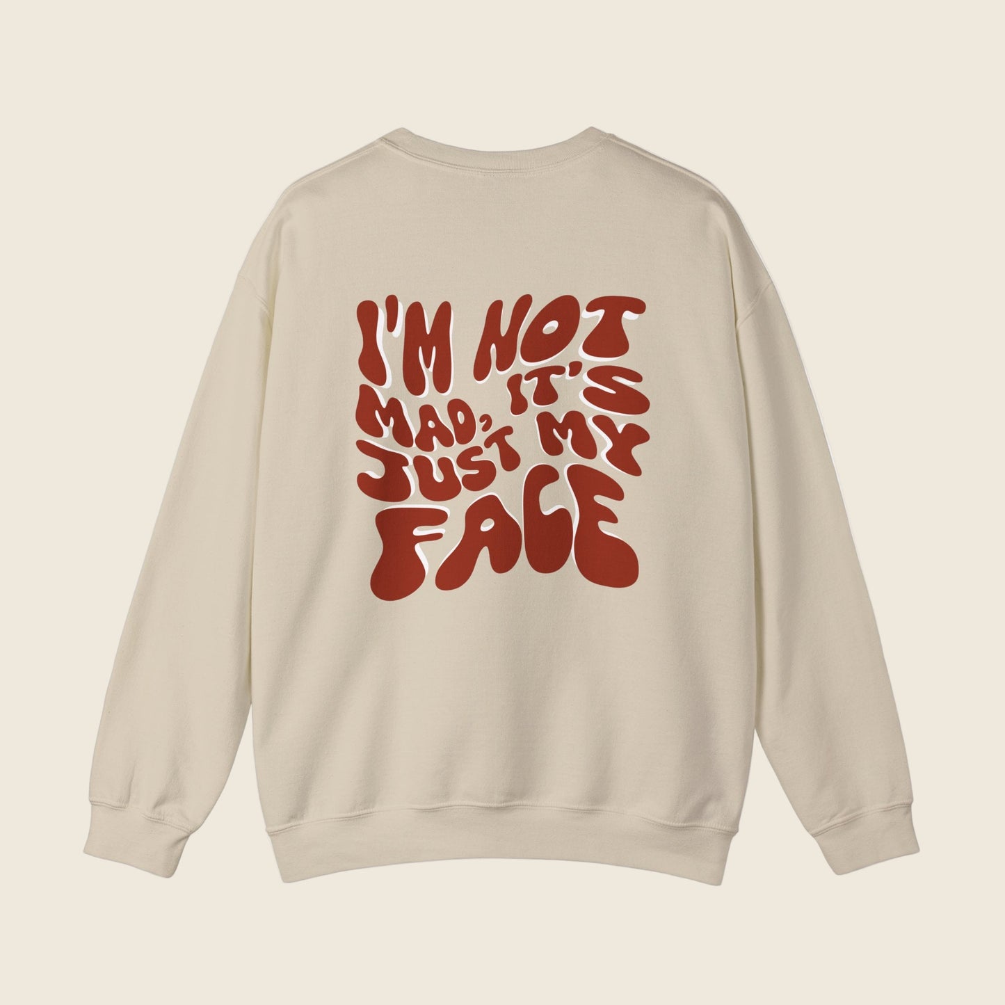 It's Just My Face Unisex Crewneck