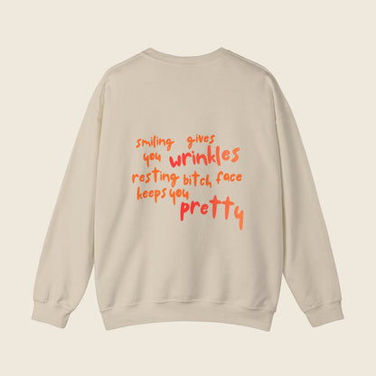 Just My Face Unisex Crewneck