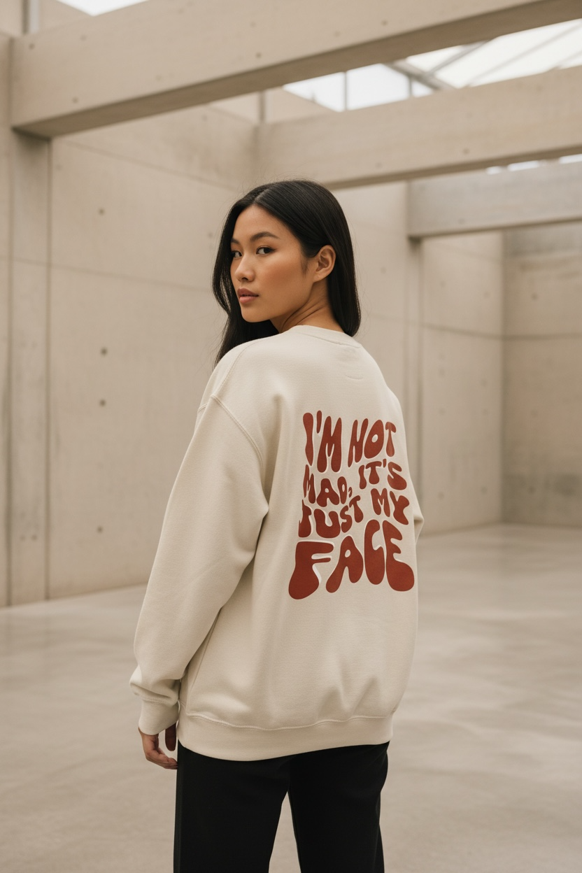 It's Just My Face Crewneck