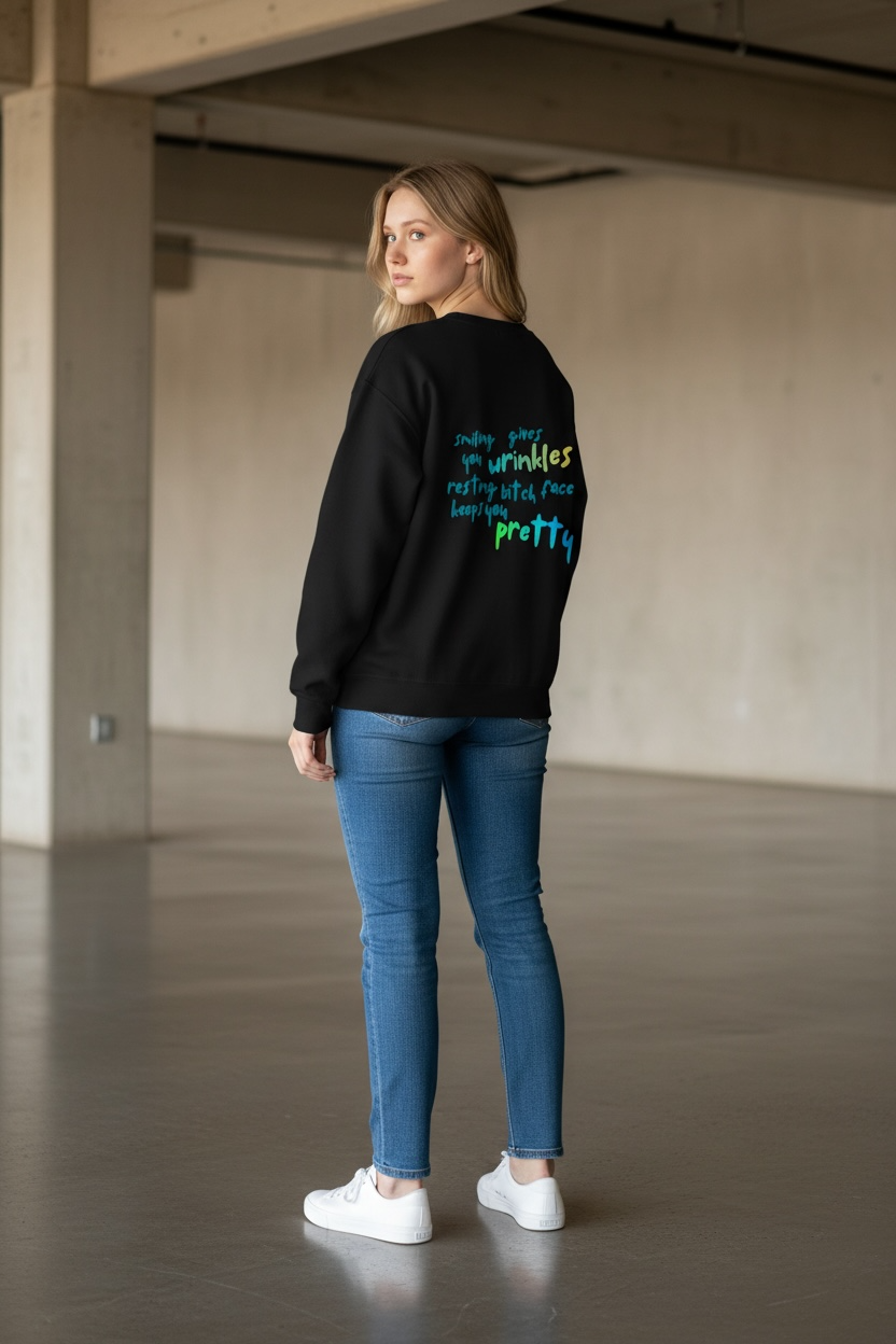 Just My Face Crewneck