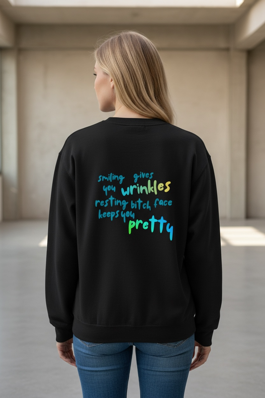 Just My Face Unisex Crewneck