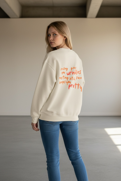 Just My Face Unisex Crewneck