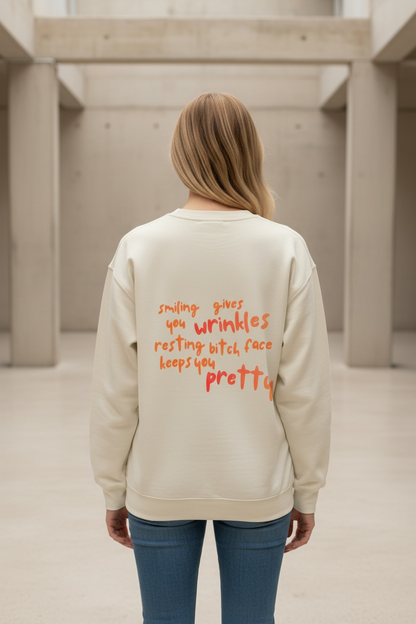 Just My Face Unisex Crewneck