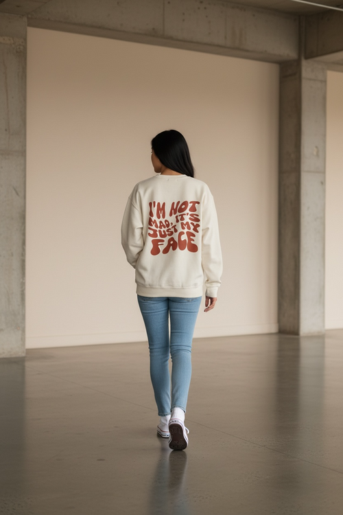 It's Just My Face Crewneck