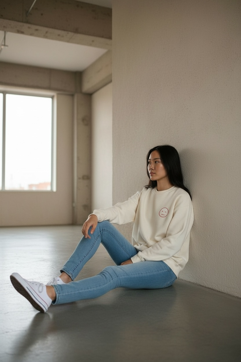 It's Just My Face Unisex Crewneck